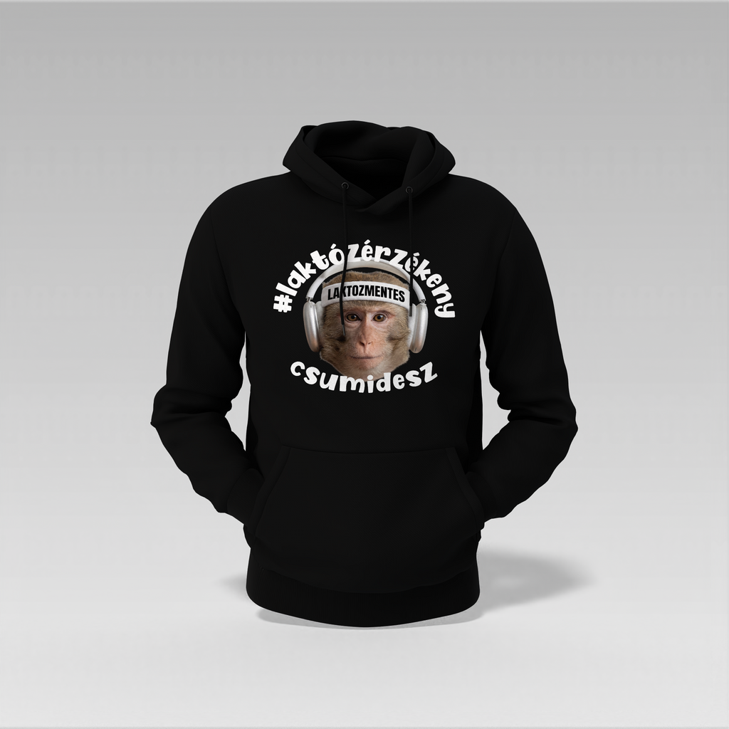 LAKTÓZ - Kapucnis pulóver
