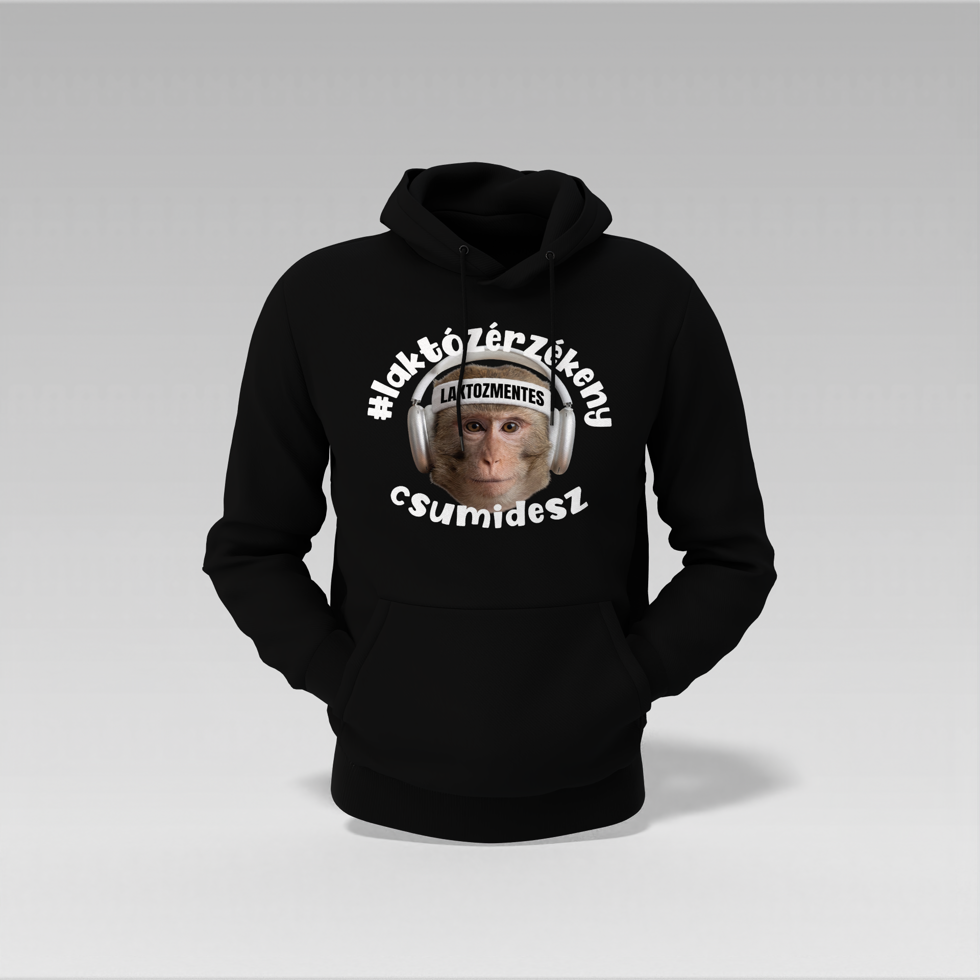 LAKTÓZ - Kapucnis pulóver