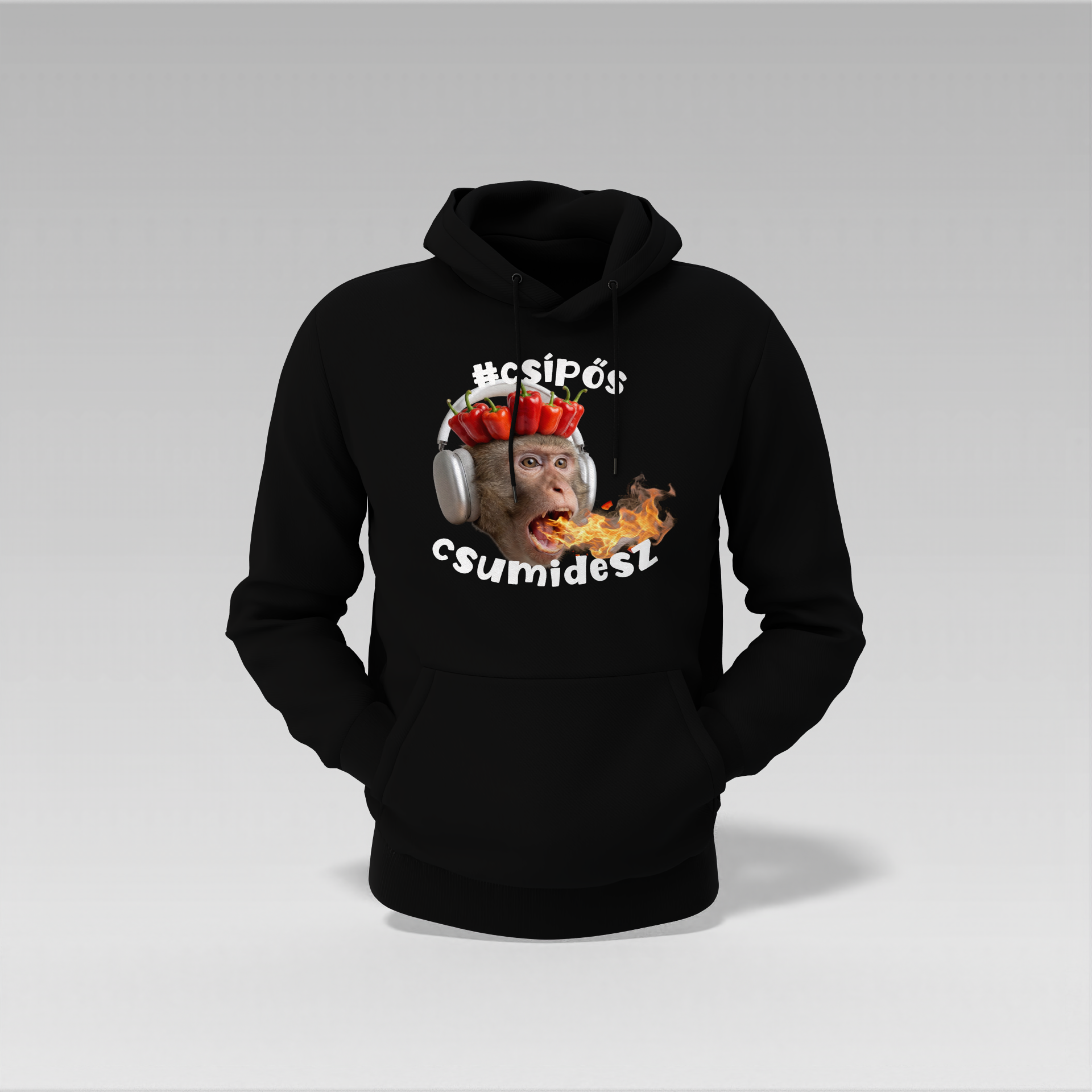 CSÍPŐS - Kapucnis pulóver