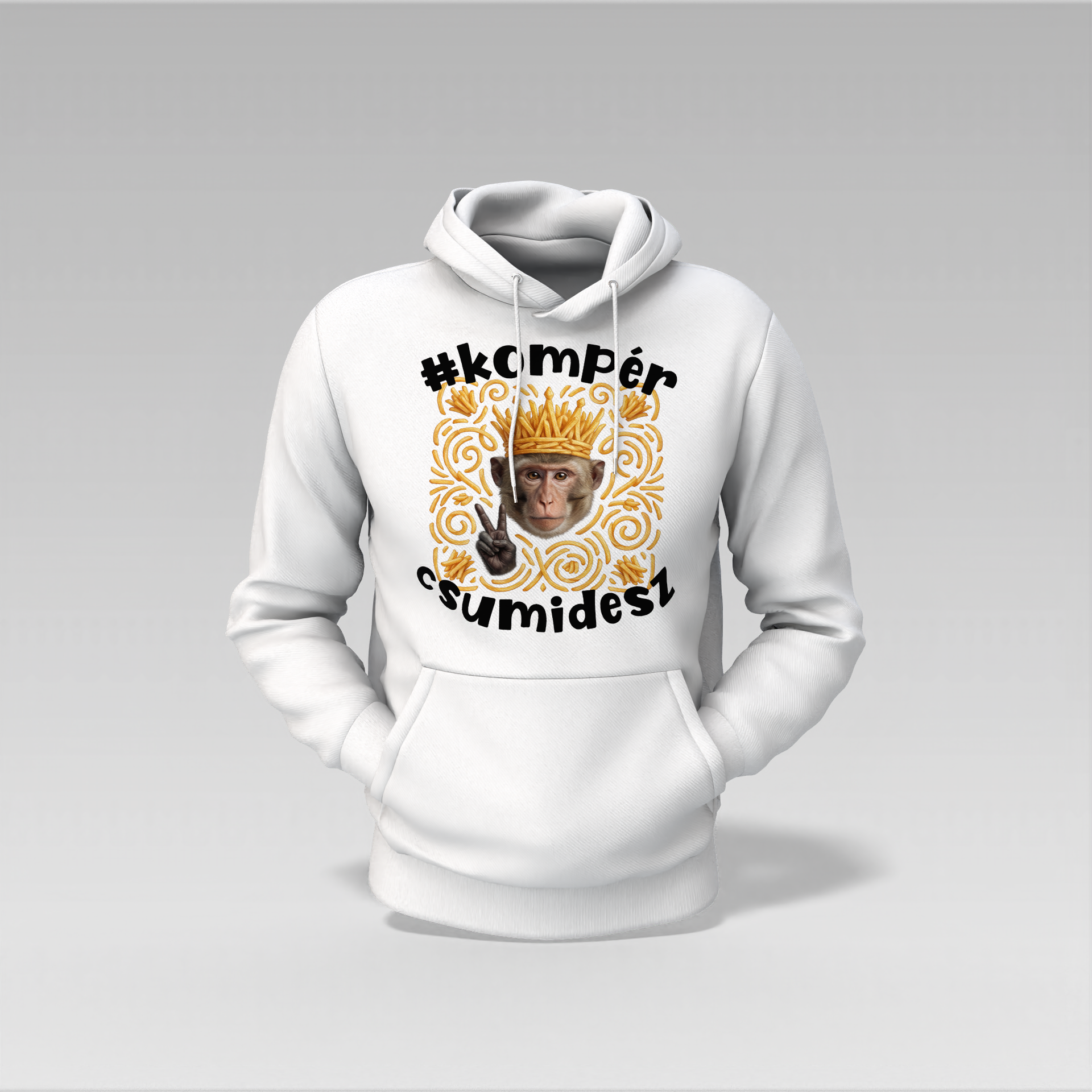 KOMPÉR - Kapucnis pulóver