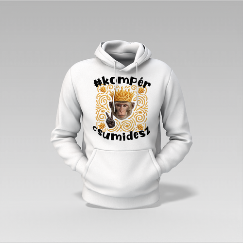 KOMPÉR - Kapucnis pulóver