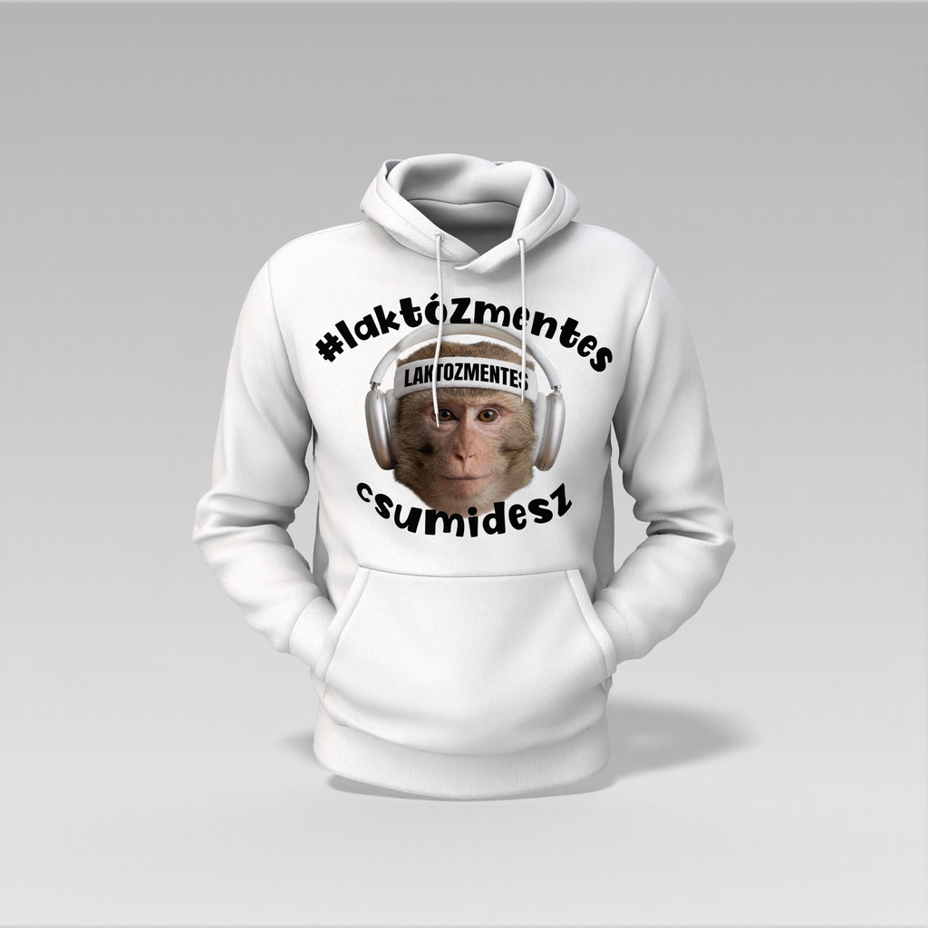 LAKTÓZ - Kapucnis pulóver