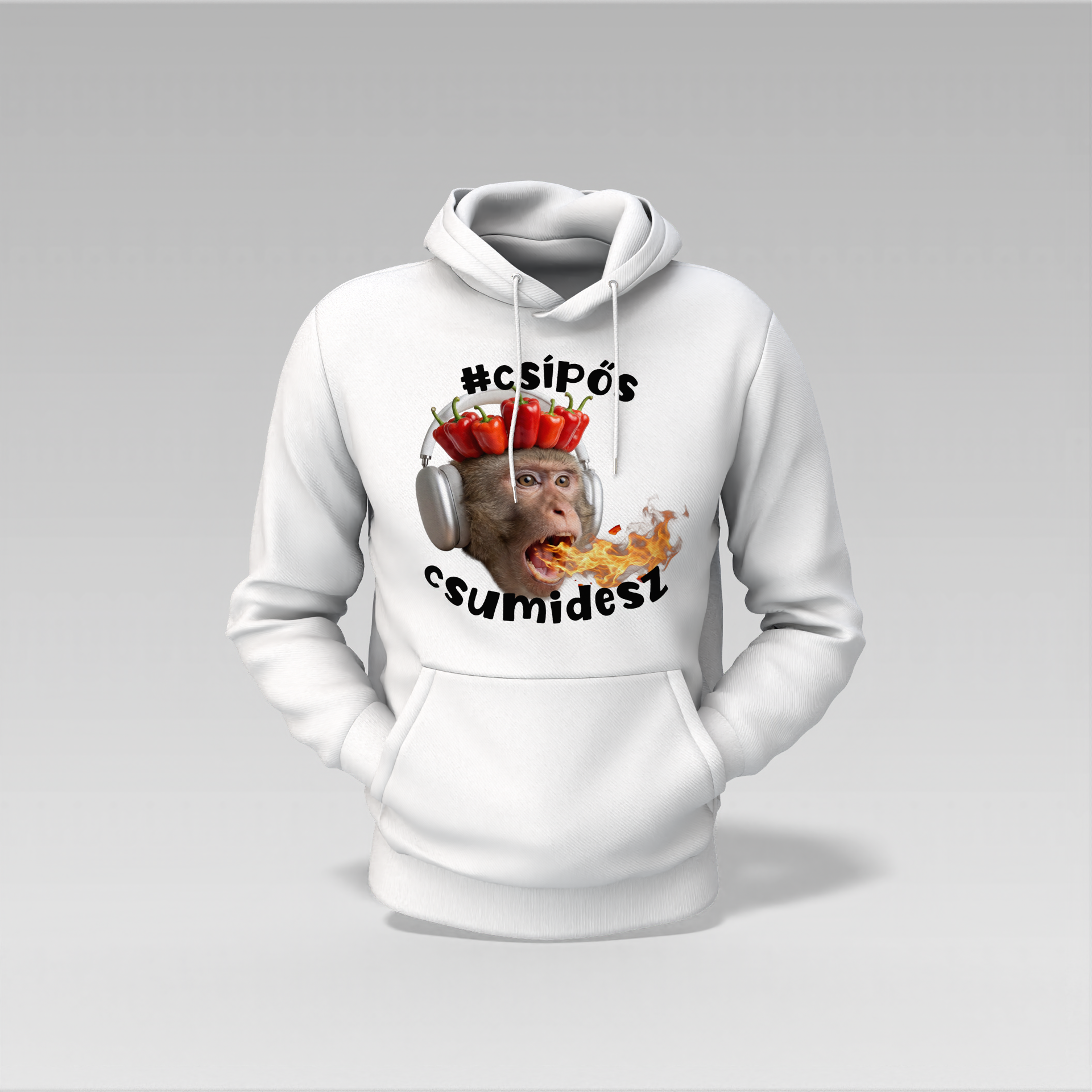 CSÍPŐS - Kapucnis pulóver