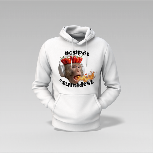 CSÍPŐS - Kapucnis pulóver